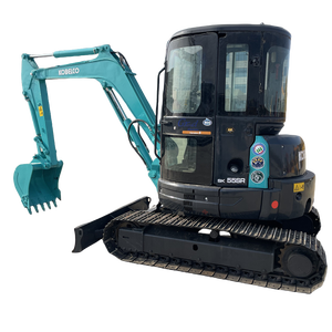 รถขุดขนาดเล็กมือสองยี่ห้อญี่ปุ่น Kobelco รุ่น SK55, SK55SR-5, SK50SR-5 เครื่องยนต์ Yanmar เกียร์ ปั๊ม น้ำหนัก 5.5 ตัน - Product Image 3