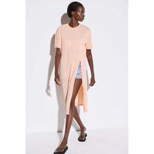 Camiseta con cuello redondo y abertura lateral - Product Image 1