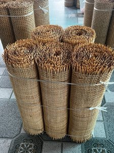 Rouleaux de rotin de qualité de luxe Matériaux Tissage Matière première naturelle Tissage Rouleau de canne en sangle de rotin - Product Image 2