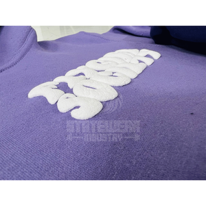 Sweat-shirts à capuche pour hommes de qualité supérieure, imprimés en relief, ensembles de survêtement 100% coton, respirants, streetwear pour hommes - Product Image 5