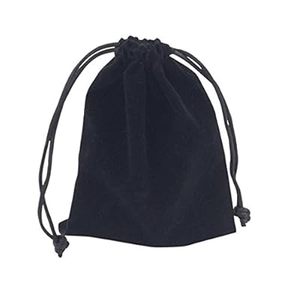 กระเป๋ากำมะหยี่สีดำเป็นมิตรต่อสิ่งแวดล้อมสำหรับใส่ของฝากงานศพและที่เก็บขี้เถ้าแบบปรับแต่งได้ - Product Image 5