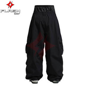 Pantalon de ski et de snowboard unisexe chauffant imprimé, super ample, coupe ample, isolé, imperméable 10 000 mm, coupe-vent, sport d'hiver, FLASH - Product Image 2