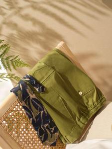 Mill Price 54%<b>LINEN</b> 44%COTTON 2%SPANDEX Europe FASHION STYLE CASUAL Pant DYED Quick Dry Breathable - Product Image 4