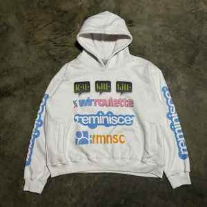 OEM Sweats à capuche personnalisés avec impression numérique DTG sans ficelle 500GSM 100% sweats à capuche sérigraphiés en molleton de coton surdimensionné - Product Image 4