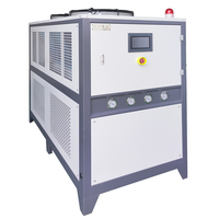 Refroidisseur d'air industriel 380V 8.3kW, système de refroidissement par eau, pompe automatique, refroidissement pour processus de moulage par injection R22