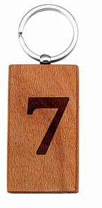 Llavero de Plástico Compacto y Duradero con Anillo Partido, Ideal como Regalo o Recuerdo de la India - Product Image 4