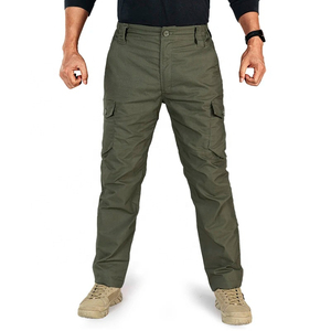 กางเกงลายพรางสำหรับผู้ชายสีเขียวทหารสำหรับล่าสัตว์ในเมืองสีเขียวปรับแต่งได้ - Product Image 1