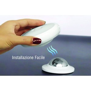 Luce notturna a LED, bianco freddo, con sensore di movimento, magnetico, rimovibile, articolato, ricaricabile USB, alimentato a batteria - Product Image 3