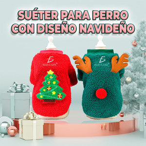 Maglione Natalizio Autunno Inverno per Cani XS, Cappotto in Pile Comodo e Festivo per Gatti - Product Image 5