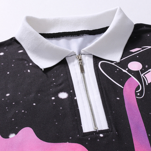 Nueva llegada de fábrica al por mayor de la sublimación de billar jersey de impresión personalizada equipo de los hombres jerseys de billar profesional Polo camisa - Product Image 5