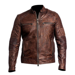 Top Quality Manufacturing Premium Motorbike Leather <b>Jacket</b> for <b>Men</b> Style with 100% Original Cow Hide Leather <b>jacket</b> for <b>men</b> - Product Image 1