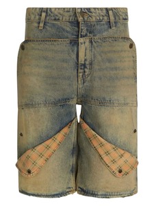 Pantalones Cortos Vaqueros de Moda Urbana para Hombre, de Secado Rápido, Talla Grande, Frescos, Transpirables, Hechos de Algodón - Product Image 2