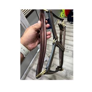 Licou de cheval en cuir importé de haute qualité pour une équitation confortable pour une exportation mondiale - Product Image 6