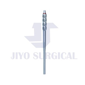 POIGNÉE D'INSTRUMENT DENTAIRE POUR MIROIR TIGE SIMPLE 8MM MANCHE CREUSE EN ACIER INOXYDABLE - Product Image 4