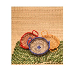 Cesta de hierba Sabai hecha a mano, artesanía rústica tradicional para organización de almacenamiento decorativo y uso doméstico sostenible - Product Image 6