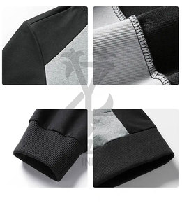 2023 personnalisé fermeture éclair coton piste survêtement ensemble pour hommes en gros haute qualité pantalon de survêtement survêtement Logo pour Gym vêtements de sport hiver - Product Image 5