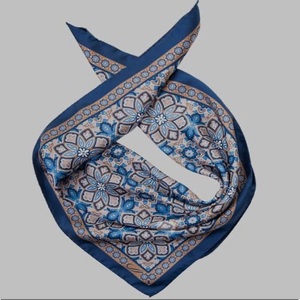 Wholesale Style Designer <b>Square</b> Low MOQ Bandana Custom size Printing Customization Ethnic <b>Scarf</b> <b>Scarves</b> - Product Image 5