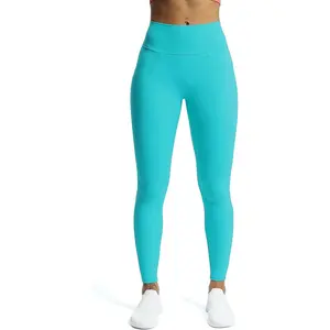 High quality High Waist Compression Tights Breathable Leggings 5 Colors Leggings athletic Workout Pants For Women