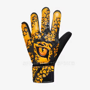 Gants de gardien de but professionnels à la pointe de la technologie, avec technologie d'adhérence antidérapante en latex, paume souple, pour l'entraînement compétitif des gardiens de but - Product Image 2