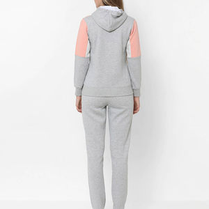 Conjunto Deportivo Informal de Talla Grande para Mujer, con Cremallera, 100% Algodón, de Invierno, 2 Piezas, Ropa de Calle, Fabricación en Fábrica, Venta al por Mayor - Product Image 3