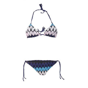 Conjunto de Bikini para Mujer Talla Grande Más Vendido con Decoración de Cristal y Logotipo en la Cintura, Estampado Animal, Precio al por Mayor, Secado Rápido - Product Image 1