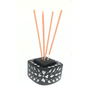 ที่วางธูปหินอ่อน Soapstone ที่วางเทียนแบบมีขาตั้งจาก agarbatti ที่วางธูปหอมสำหรับ Pooja Puja ที่ Mandir Temple Home - Product Image 1