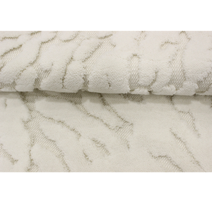 Alfombra de Baño y Ducha de Lujo con Patrón Abstracto de Coral, Jacquard de Algodón Reciclado, Producción Personalizada 60x100cm, Hecho en Turquía, para Hotel y Hogar - Product Image 2