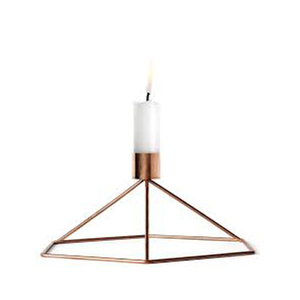 <b>Copper</b> Plated Votive <b>Candle</b> <b>Holders</b> - Product Image 3