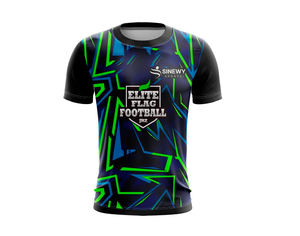 Camiseta de manga corta reversible de alta calidad para hombre Diseño impreso de sublimación transpirable personalizado - Product Image 3