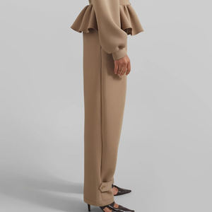 ชุดวอร์มผ้าฟลีซแฟชั่นสำหรับผู้หญิง เนื้อผ้านุ่ม สวมใส่สบาย เสื้อแขนยาวทันสมัยและกางเกงเข้าชุด เหมาะสำหรับใส่ลำลองทุกวัน ปี 2026 - Product Image 4