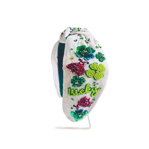 Diadema de Diseño para Mujer y Niña, Diademas Multicolores de Moda, Diadema Bordada con Cuentas - Product Image 4