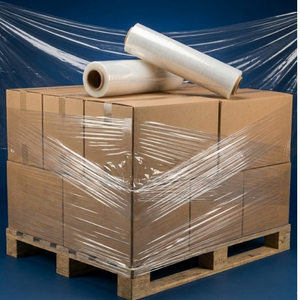 Rollo de Film Estirable de Poliéster de Grado Industrial, 8 Pulgadas x 550 Metros, Protector para Supermercados y Uso Multipropósito, Paquete de 1 - Product Image 2