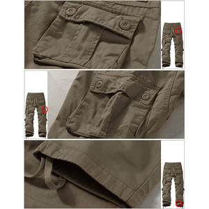 Pantalons cargo tactiques pour hommes de qualité supérieure en gros, nouveau style, taille personnalisée, respirant, décontracté, pour l'extérieur - Product Image 6
