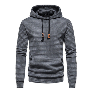 Sudadera con Capucha para Hombre, Nueva Colección Otoño, Forro Polar, Diseño Hueco, Transpirable, Secado Rápido, Informal, para Exteriores, Hecha de Poliéster/Algodón - Product Image 2