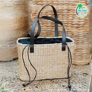 Producto popular Agregue un toque rústico pero refinado a su apariencia con bolsas ligeras de fibra de Jacinto de alta calidad - Product Image 6