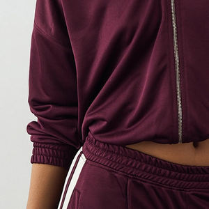 Sudadera con Diseño Recortado y Cierre de Cremallera Metálica / Diseño de Alta Calidad para Mujer, Ligera pero Cálida, Ropa Informal para Estar en Casa - Product Image 4