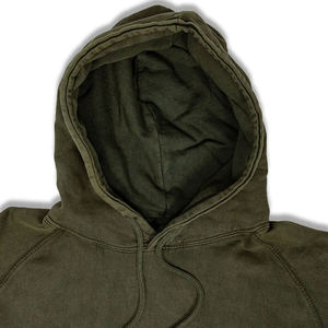 Sudadera con capucha oversize de algodón para mujer, estilo pullover, con lavado ácido, informal de invierno, ecológica, con logo frontal, estilo streetwear - Product Image 4