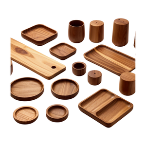 Chưa được đánh bóng tre bao bì bằng gỗ hộp lưu trữ Quà Tặng thủ công năm mới trang trí tường dấu hiệu chất lượng cao thủ công gỗ cho trang trí nội thất - Product Image 5