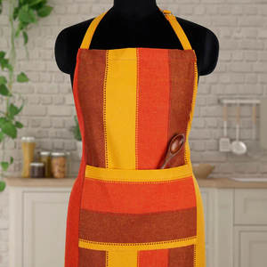 Delantal de Cocina de Algodón 100% Puro de Primera Calidad, Estilo Moderno con Correa Ajustable - Product Image 4