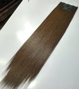 September Super Sale Premium Human Hair Clip-In Extensions – Silky Smooth, <b>Tangle</b>-Free, Full and Long-Lasting - Product Image 3