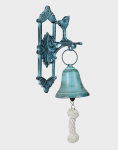 Sonnette de porte suspendue en métal de luxe pour la décoration extérieure de la maison décoration de jardin de ferme fabriquée en Inde quantité en vrac en gros - Product Image 3