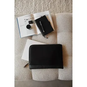 Sacs promotionnels en plastique Vinga Marlow RPET durables avec pochette pour ordinateur portable 14 pouces - Product Image 3