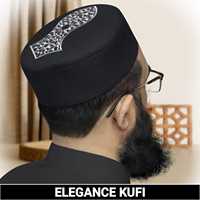 Chapeau de prière musulman turc Kufi élégant avec logo personnalisé, en polyester, vente en gros, couvre-chef islamique pour hommes, nouveaux accessoires de design