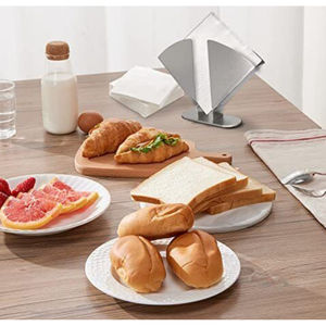 Porte-serviettes en métal poli miroir fait main Boîte à mouchoirs élégante pour la maison et les ustensiles de cuisine Parfait pour les mariages et les événements Décor élégant - Product Image 4