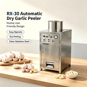 Nouvelle conception de machine à éplucher l'ail automatique Lerford RX-30, composants PLC, multifonctionnelle pour un usage domestique, haute qualité - Product Image 3