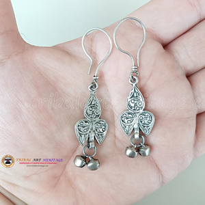 Boucles d'oreilles ethniques tribales personnalisées Antique Boho Dangle Jewelry pour femmes, Handmade and Unique Designs - Product Image 2