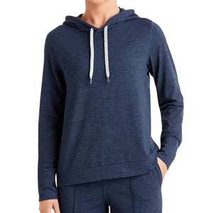 Ropa deportiva para mujer, sudaderas con capucha personalizadas de lana de algodón de alta calidad para mujer, sudaderas con capucha transpirables con cremallera de diseño OEM para mujer - Product Image 6