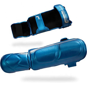 Protège-tibias et protège-épaules en cuir et gel personnalisés pour l'entraînement et le combat de Muay Thai, Kickboxing et MMA - Product Image 5