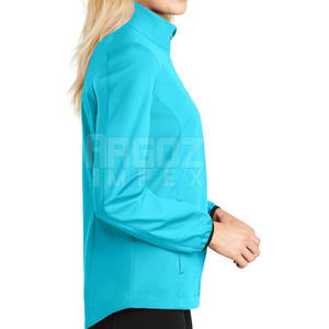 เสื้อแจ็คเก็ตกันลมผู้หญิง คอตั้ง ผ้าถักโพลีเอสเตอร์ ซิป ระบายอากาศ แห้งเร็ว สกรีนโลโก้ได้ สำหรับฤดูหนาว กิจกรรมกลางแจ้ง ลดราคาพิเศษ - Product Image 4