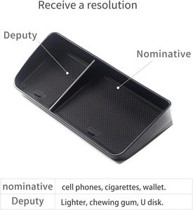 Bandeja de Almacenamiento para el Tablero de Instrumentos para Toyota Corolla 2019-2022 Cross 2024, Caja de Exhibición para la Consola Central, Bandeja Oculta Detrás de la Pantalla, Accesorios - Product Image 2